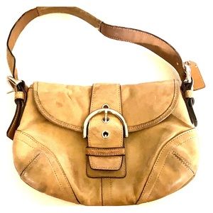COACH Tan Leather Soho Shoulder Bag